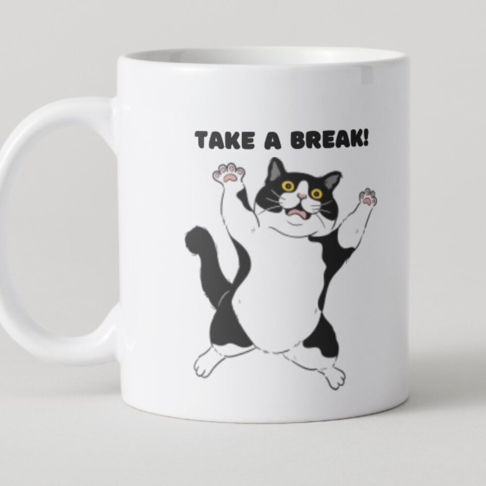 You need a 'Meow-ment' break!"